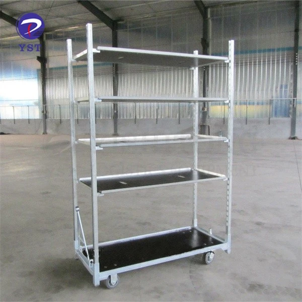 Greenhouse Transport Shelved Cart